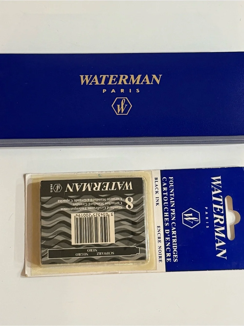 Vintage Waterman Gold Fountain Pen and Vintage Sheaffer Fountain Pen
